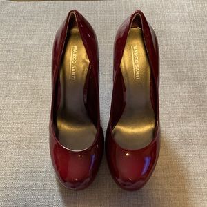 Marco Santi Maroon Patent Heel